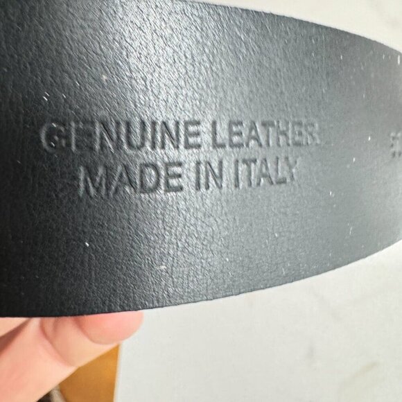 Moschino Motorcross Colorblock Colourful Leather Belt - Picture 8 of 9